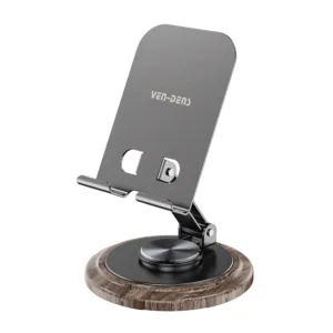 Adjustable ABS + Metal Desktop Phone Stand (Multi-Angle)