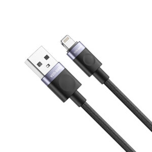 USB-A to Lightning Thumb Data Cable (1M) 5V/2.4A for Lightning Devices