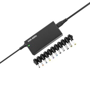 High Quality 65W Universal Laptop Adapter Charger Fast Charging with 11 Replaceable Connectors with 11 Replaceable Connectors