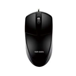 Wired Optical Gaming Mouse with Adjustable 800/1600 DPI, Plug-and-Play USB Mouse Compatible with Windows, Mac and Linux
