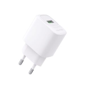 18W Fast Charging EU Travel Charger with USB-A