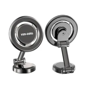 Strong Magnetic Car Phone Holder with Suction (Anti-Shake)