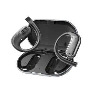 AI Powered Tanslation 100H 400mAh black stylish lightweight Premium chip long battery life wireless earbuds True Wireless Stereo