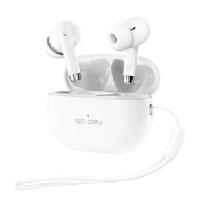 AI Powered Tanslation 320mAh Type-C white Clear sound black long battery life wireless earbuds True Wireless Stereo