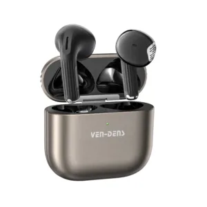 AI Powered Tanslation 60H black Premium chip black long battery life wireless earbuds True Wireless Stereo sport earphones